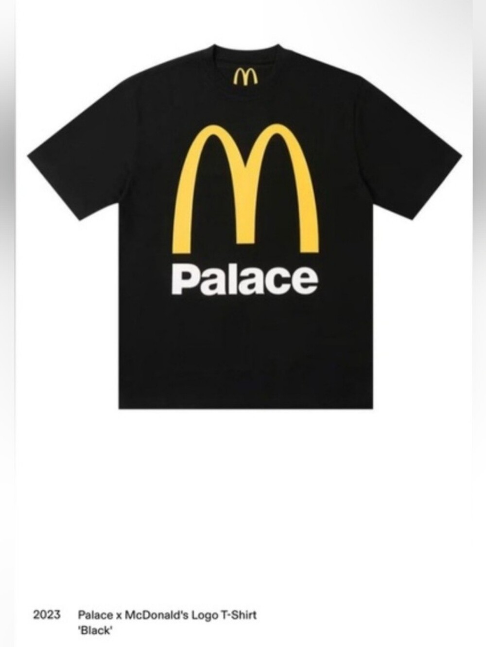 NEW Palace x McDonald's Logo T-shirt